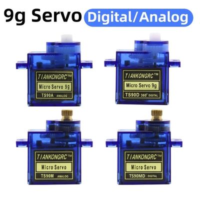 TIANKONGRC TS90M 9g Servo Motor Micro Servo para RC Robot de Aviones piezas de proyecto DIY.