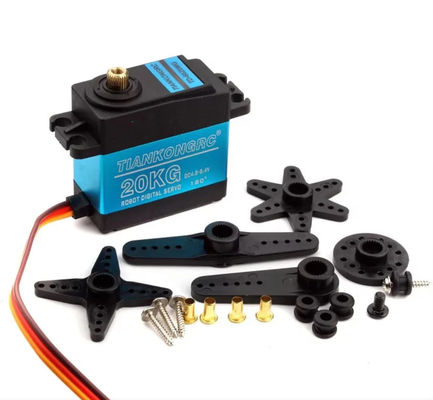Un buen precio. TIANKONGRC TD-6620MG 20KG 4.8-8.4V Motor de servo digital de engranaje de metal para automóvil inteligente de robot RC en línea