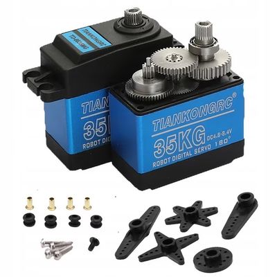 Un buen precio. TIANKONGRC TD-6635MG 35KG 4.8-8.4V Motor de servo digital de engranaje de metal para automóvil inteligente de robot RC en línea