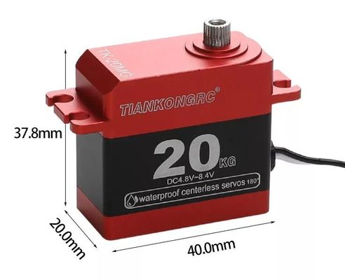 Un buen precio. TIANKONGRC TD-9420MG 20KG Servo a prueba de agua Motor de alto par Digital Servo RC submarino Servo para helicóptero robot de coche RC en línea