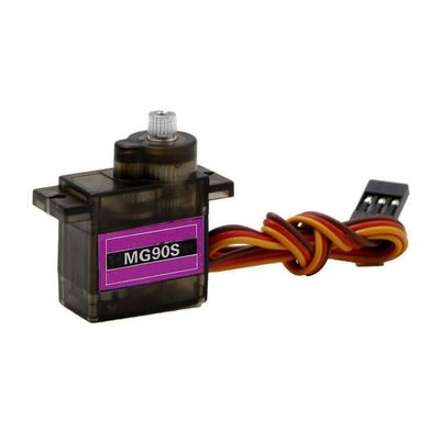 Un buen precio. TIANKONGRC MG90S 9g Servo Motor de engranaje de plástico Micro Servo para RC Robot de avión DIY Project Parts. ((Sin límite mecánico) en línea