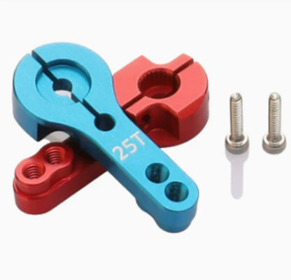 Un buen precio. Arma/cuerno de doble sujeción de aluminio de alta precisión de 25T para servomotor en línea