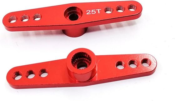 Un buen precio. Armas de servo de aluminio de alta precisión de 25T para Futaba Savox Power HD HSP MG995 1/8 1/10 RC Car Buggies en línea