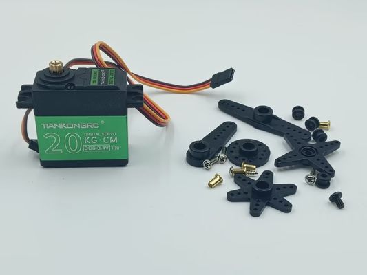 Un buen precio. TIANKONGRC TD-8820MG 20kg Metal Gear High Torque 180/270/360° Digital RC Servo Motor  For Remote Control Robot Cars Aircraft en línea